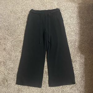Wide Leg Pants (Black)